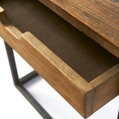 Industrialny Stolik Boczny Shelter Island Riviera Maison 55x55x55cm 4