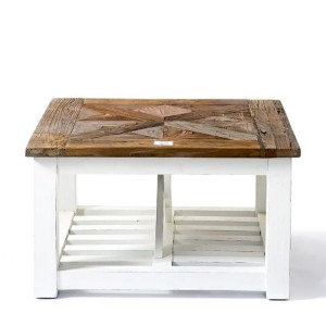 Kwadratowy Stolik Kawowy Cottage Chateau 70x70cm Riviera Maison