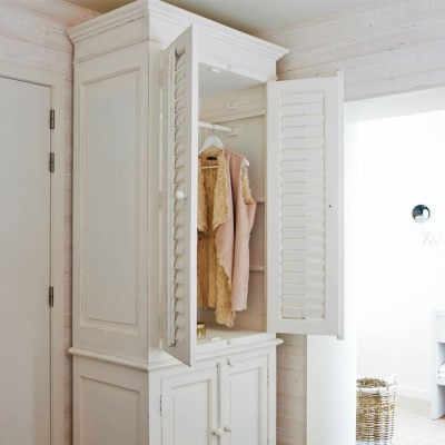 Biała Szafa New Orleans Riviera Maison 96x60x230cm 3