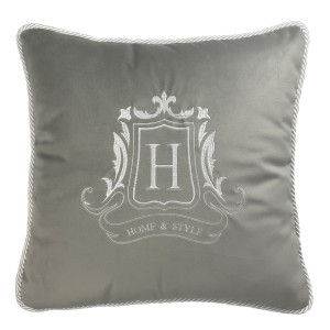Poduszka Haftowana Dekoracyjna Monogram Home and Style - Różne Kolory Tkanin