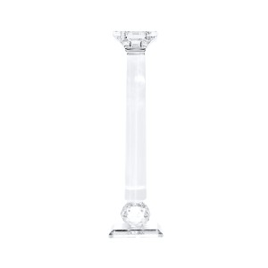 ŚwiecznikKryształowy Pillar Wys. 28cm