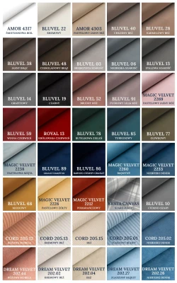 Poduszka Velvet Premium Pasy - dowolny kolor 5