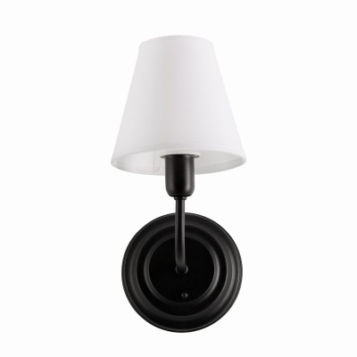 Kinkiet w Stylu Modern Farmhouse Jareda Czarny Wys. 25cm 4