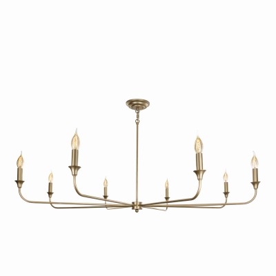 Stylowy Żyrandol Cheel Złoty Śr. 130cm 4