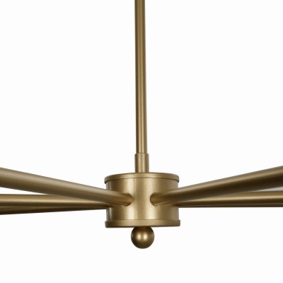 Stylowy Żyrandol Cheel Złoty Śr. 130cm 6