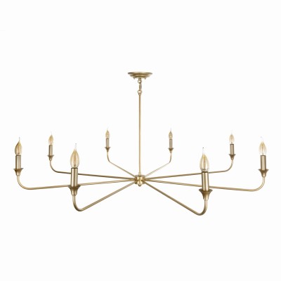 Stylowy Żyrandol Cheel Złoty Śr. 130cm 2