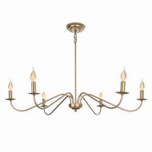 Żyrandol w Stylu Modern Classic Hesso Złoty Śr. 97cm