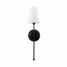 Stylowy Kinkiet Petra Czarny Wys. 56cm