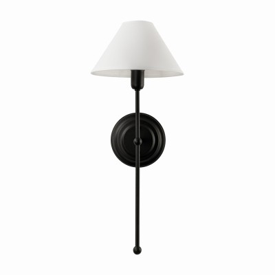 Stylowy Kinkiet Petra Czarny Wys. 56cm 3