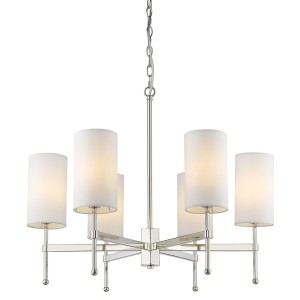 Lampa Sufitowa, Wisząca Radiso Nikiel 70x70x39cm