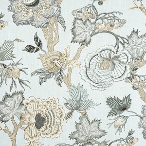 Tapeta Thibaut Anna French INDIENNE JACOBEAN Szary, Beżowy