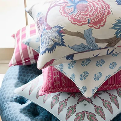 Tapeta Thibaut Anna French INDIENNE JACOBEAN Szary, Beżowy 5