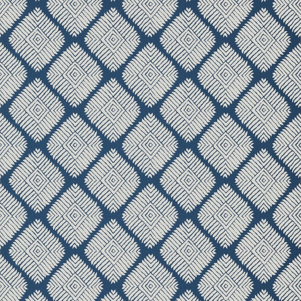 Tapeta Thibaut Anna French AUSTIN DIAMOND Granatowy