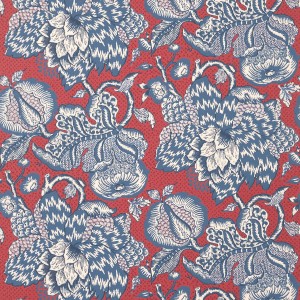 Tapeta Thibaut Anna French WESTMONT Czerwony, Niebieski