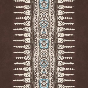 Tapeta Thibaut Anna French JAVANESE STRIPE Brązowy