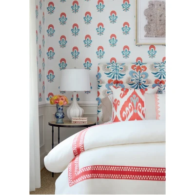 Tapeta Thibaut Anna French TYBEE BUD Pomarańczowy, Żółty 4