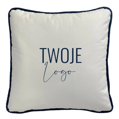 Poduszka dekoracyjna Twoje logo - dowolny kolor 4