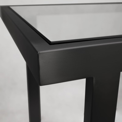 Funkcjonalny Stolik Pomocniczy Nottura Czarny 48x35x63cm 8