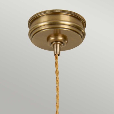 Lampa wisząca Ravello, Mosiądz 3