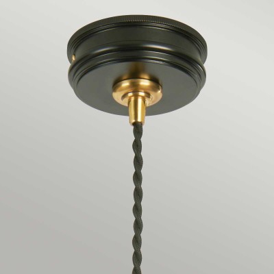 Lampa wisząca Ravello, Mosiądz 3