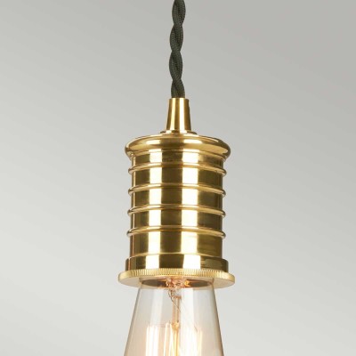 Lampa wisząca Ravello, Mosiądz 4