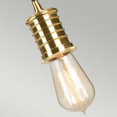 Lampa wisząca Ravello, Mosiądz 5
