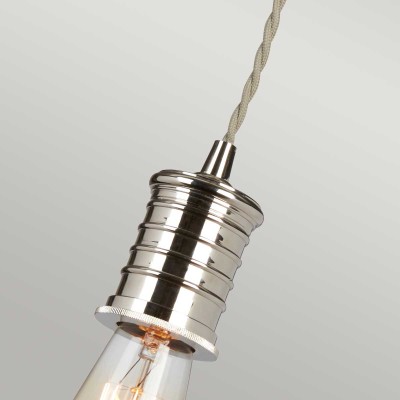 Lampa wisząca Ravello, Nikiel 4