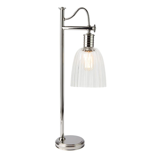 Lampa Stołowa Ravello, Nikiel Wys. 69cm