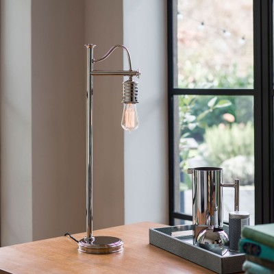Lampa Stołowa Ravello, Nikiel Wys. 69cm 3