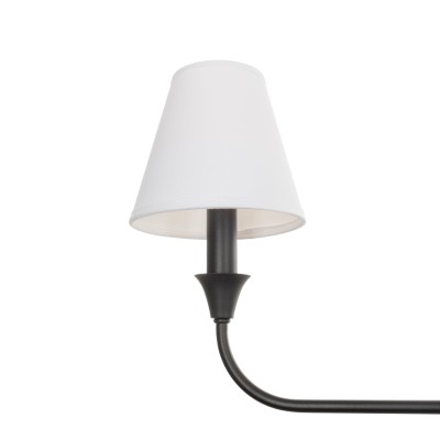 Efektowny Żyrandol Cheel Czarny Śr. 90cm 12