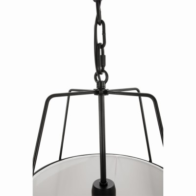 Lampa Sufitowa  w Stylu Modern Farmhouse Ambia Czarna, 40x40x100cm 5
