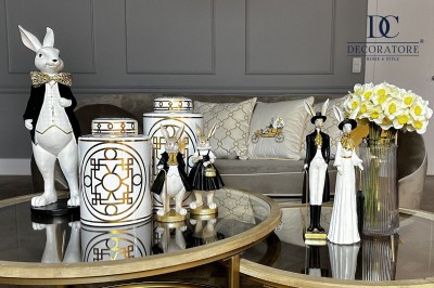 Poduszka Haftowana Dekoracyjna Geometric - Różne Kolory Tkanin 7