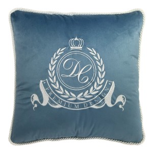 Poduszka Dekoracyjna z Haftem Premium Design New  - Różne Kolory Tkanin