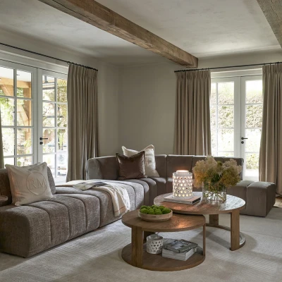 Zestaw Okrągłych Stolików Kawowych  Astoria Riviera Maison 7