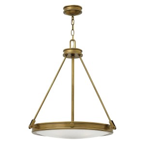 Lampa wisząca Aurea Stary Mosiądz