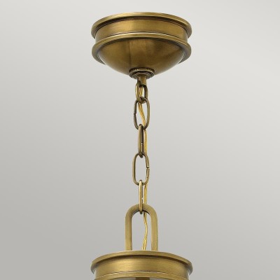 Lampa wisząca Aurea Stary Mosiądz 3