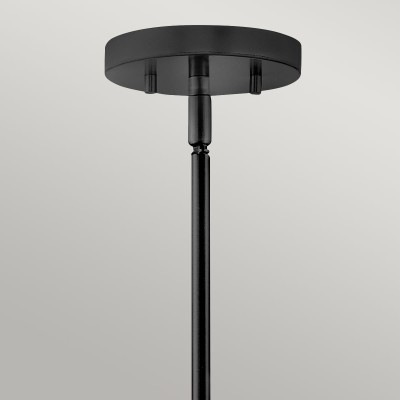 Lampa Wisząca Gela Biało-Czarna 7