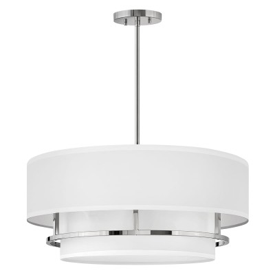 Nowoczesna Lampa Wisząca Gela Polerowany Nikiel 3
