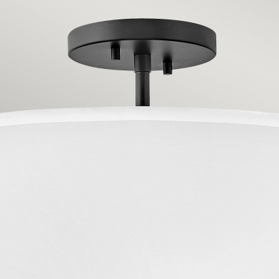 Lampa Wisząca Gela II Biało-Czarna 4
