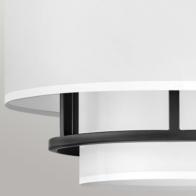 Lampa Wisząca Gela II Biało-Czarna 5
