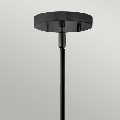Lampa Wisząca Gela II Biało-Czarna 7