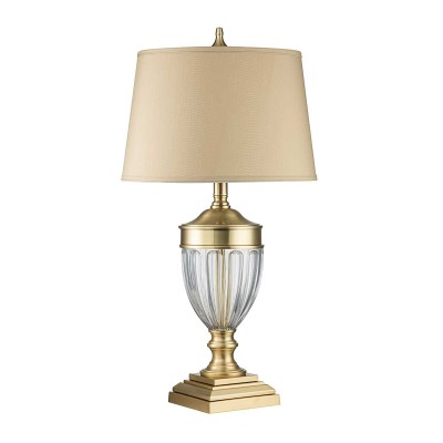 Lampa stołowa Dennison - 1 źródło światła - Szczotkowany mosiądz 3