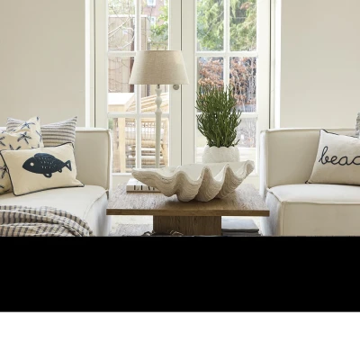 Dębowy Kwadratowy Stolik Kawowy Vermont Riviera Maison 9