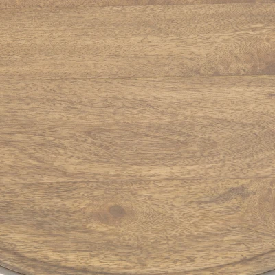 Stolik Pomocniczy z Trawertynu Malibu Riviera Maison 35x35x55cm 5