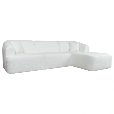 Elegancka Sofa Modułowa Laris Element Prosty Prawy 4