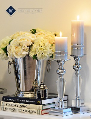 Świeca Szara Lene Bjerre L 7