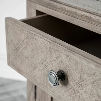 Komoda Klasyczna Mustique Szarobrązowy 96x45x80cm 11