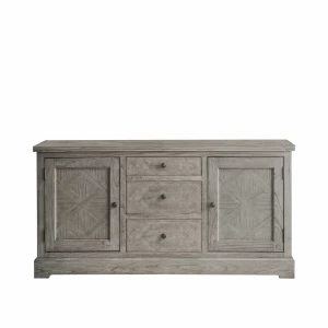 Kolonialna Komoda Mustique Szara 160x48x80cm