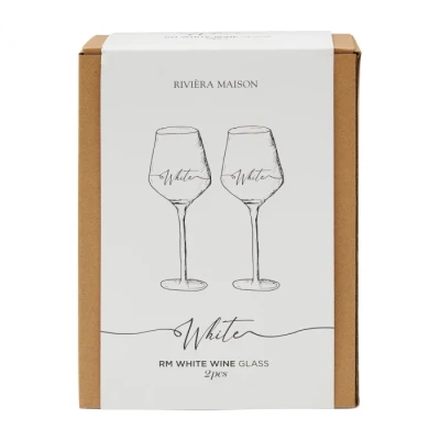 Kieliszki do Wina White Wine 2 Szt. Riviera Maison 5