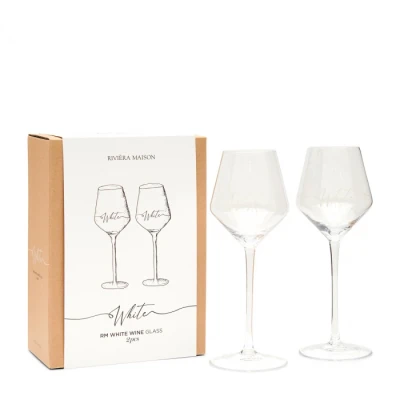 Kieliszki do Wina White Wine 2 Szt. Riviera Maison 10